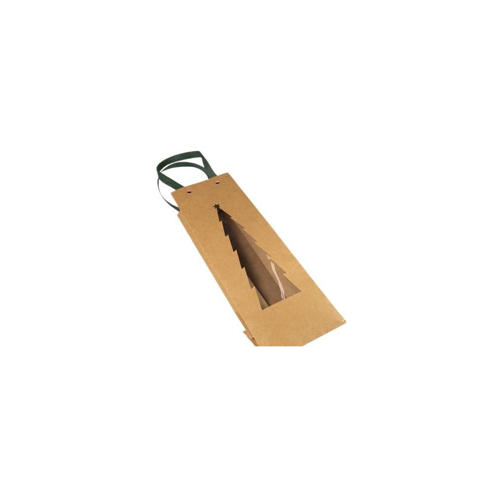 SHOPPER VINO CON ALBERO FINESTRA CM11.5X9X35H